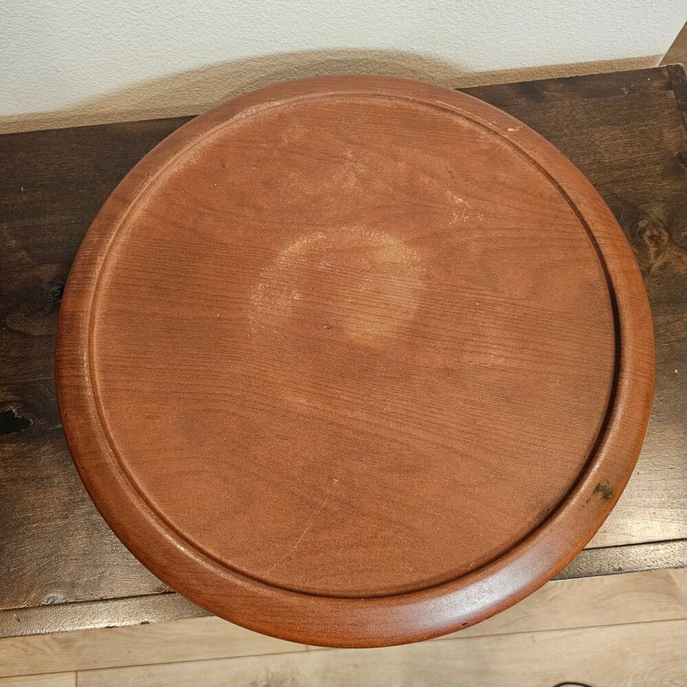 Vintage Wooden Lazy Susan